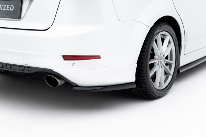 Splittery zadní boční Ford Mondeo ST-Line Sedan Mk4 Facelift černý lesklý plast
