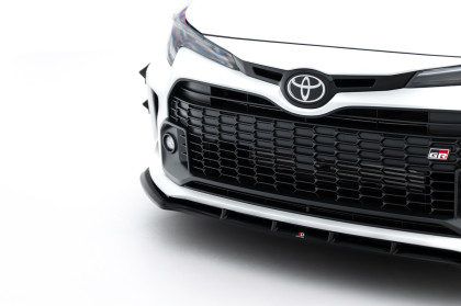 Spojler pod nárazník lipa V.1 Toyota GR Corolla Mk12 černý lesklý plast