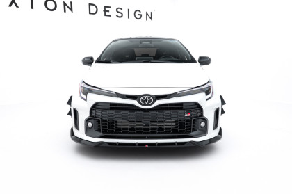 Spojler pod nárazník lipa V.2 Toyota GR Corolla Mk12 černý lesklý plast
