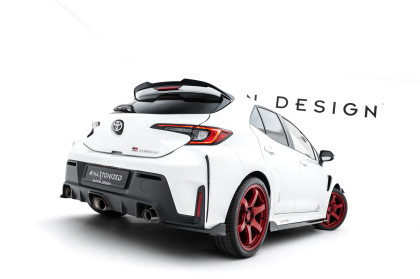Splittery zadní boční Toyota GR Corolla Mk12 černý lesklý plast