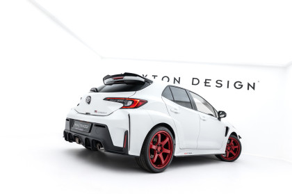 Splittery zadní boční Street Pro Toyota GR Corolla Mk12 černo červené