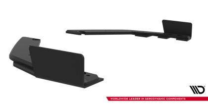 Splittery zadní boční Street Pro + flaps Toyota GR Corolla Mk12 černé