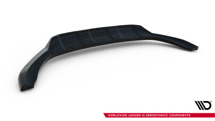 Spojler pod nárazník lipa Volvo XC60 Mk1 Facelift černý lesklý plast