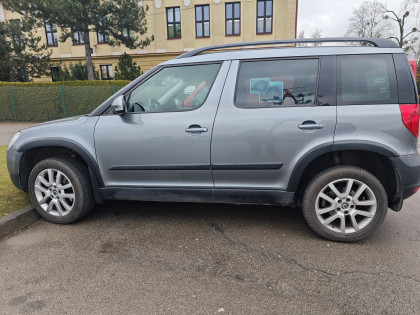 Plastové lemy blatníků Škoda Yeti (2009-2017) sada 4ks