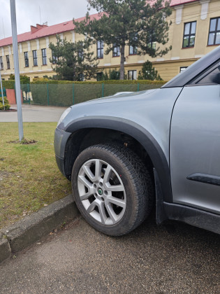 Plastové lemy blatníků Škoda Yeti (2009-2017) sada 4ks