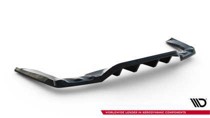 Spoiler zadního narázníku Mercedes-AMG GLC 43 SUV X253 Facelift černý lesklý plast