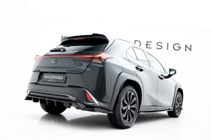 Spoiler zadního narázníku Lexus UX F-Sport Mk1 černý lesklý plast