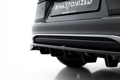 Spoiler zadního narázníku Lexus UX F-Sport Mk1 černý lesklý plast