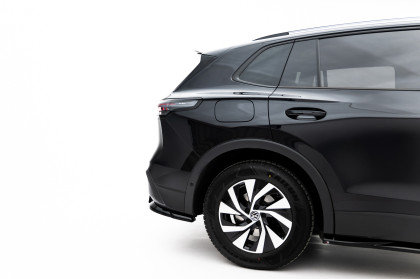 Spoiler zadního narázníku Volkswagen Tiguan Mk3 černý lesklý plast