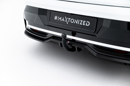 Spoiler zadního narázníku Renault Megane E-Tech Electric Mk1 černý lesklý plast
