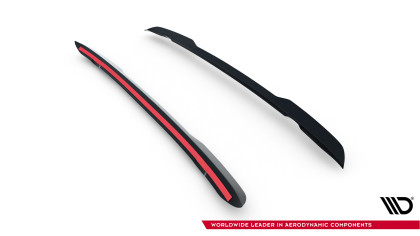 Prodloužení spoileru Peugeot Expert Mk3 černý lesklý plast