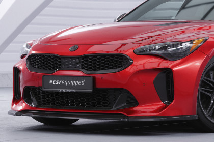 Spoiler pod přední nárazník CSR CUP - Kia Stinger GT černý matný