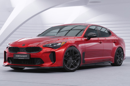 Spoiler pod přední nárazník CSR CUP - Kia Stinger GT černý matný