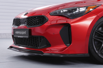 Spoiler pod přední nárazník CSR CUP - Kia Stinger GT černý matný