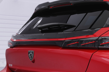 Křídlo, spoiler spodní CSR pro Peugeot 308 (P51) hatchback 2021- černá struktura