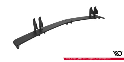 Spoiler zadního nárazníku Street pro Mazda 3 MPS Mk1 EU Version černo červený