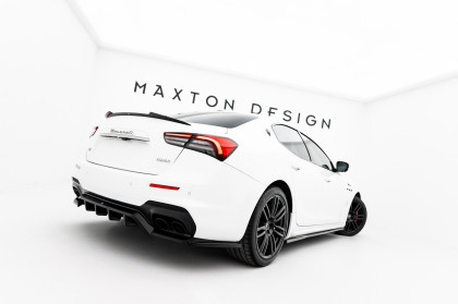 Spoiler zadního narázníku Maserati Ghibli Modena Mk3 Facelift černý lesklý plast