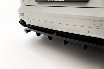 Spoiler zadního narázníku Porsche Panamera GTS Sport Turismo 971 Facelift černý lesklý plast