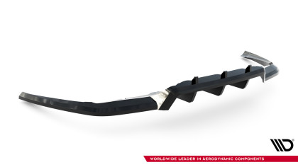 Spoiler zadního narázníku V.2 Land Rover Range Rover Velar R-Dynamic Mk1 černý lesklý plast