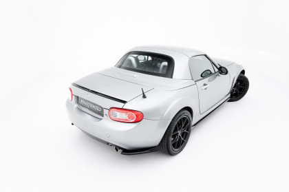 Splittery zadní boční Mazda MX-5 Mk3 (NC) Facelift černý lesklý plast