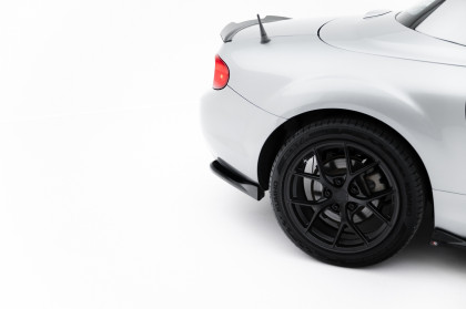 Splittery zadní boční Mazda MX-5 Mk3 (NC) Facelift černý lesklý plast