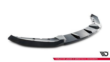 Spojler pod nárazník lipa BMW 4 Cabrio / Coupe F33 / F32 černý lesklý plast
