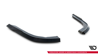 Splittery zadní boční BMW 4 Cabrio / Coupe F33 / F32 černý lesklý plast