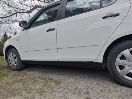 Plastové kryty prahů ŠKODA Fabia II 2007-2014 
