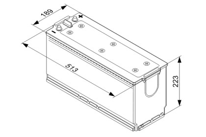 AKUMULATOR 140AH 800A T4 BOSCH