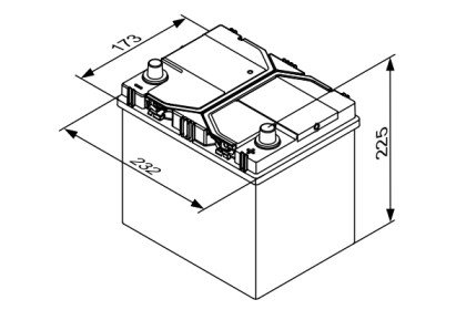 AKUMULATOR 65AH 650A EFB START-STOP