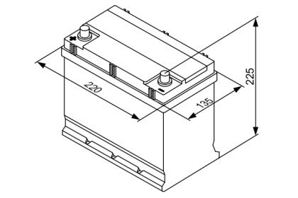 AKUMULATOR 45AH 300A SILVER  S3 L+ BOSCH