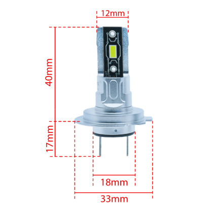 EPLH114 6000K LED žárovky H1 H7 E57
