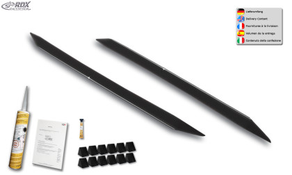 Prahy, kryty prahů RDX pro VW Taigo (CS / 2021- ) "Slim"