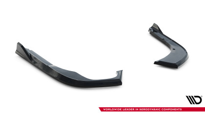 Splittery zadní boční V.2 Škoda Superb Mk4 černý lesklý plast