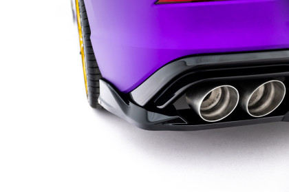 Spoiler zadního narázníku V.1 Volkswagen Golf R Mk8 / Mk8 Facelift černý lesklý plast
