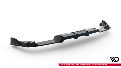 Spoiler zadního narázníku V.1 Volkswagen Golf R Mk8 / Mk8 Facelift černý lesklý plast