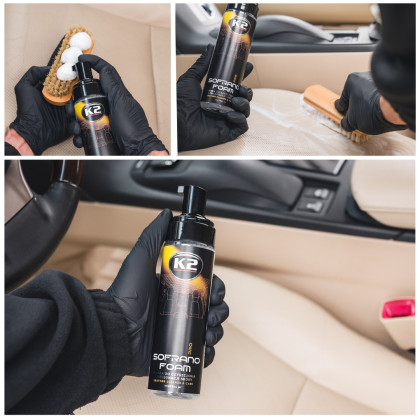 K2 SOFRANO FOAM PRO - Pěna na čištění a péči o kůži, 200ml