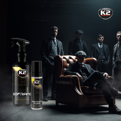 K2 SOFRANO FOAM PRO - Pěna na čištění a péči o kůži, 200ml