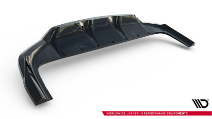 Spoiler zadního narázníku MG HS Mk2 černý lesklý plast