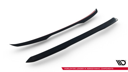 Prodloužení spoileru horní MG HS Mk2 černý lesklý plast