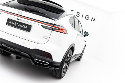 Prodloužení spoileru spodní MG HS Mk2 černý lesklý plast