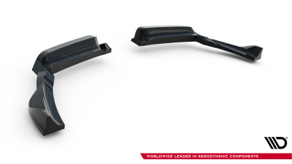 Spoiler zadního narázníku Porsche 718 Cayman GTS 982c černý lesklý plast