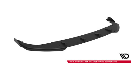Street pro spojler pod nárazník lipa + flaps Volkswagen Golf R Mk8 Facelift černý