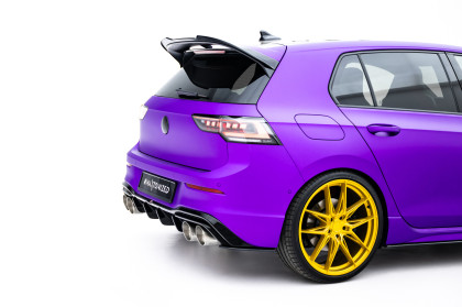 Splittery zadní boční Street Pro V.2 Volkswagen Golf R Mk8 / Mk8 Facelift černo červené