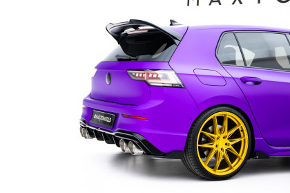 Splittery zadní boční Street Pro + flaps V.2 Volkswagen Golf R Mk8 / Mk8 Facelift černé