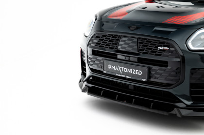 Spojler pod nárazník lipa Mini Countryman JCW U25 černý lesklý plast