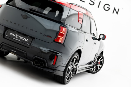 Spoiler zadního narázníku Mini Countryman JCW U25 černý lesklý plast