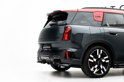 Spoiler zadního narázníku Mini Countryman JCW U25 černý lesklý plast