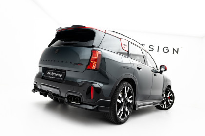 Prodloužení spoileru Mini Countryman JCW U25 černý lesklý plast