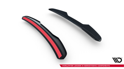 Prodloužení spoileru Mini Countryman JCW U25 černý lesklý plast